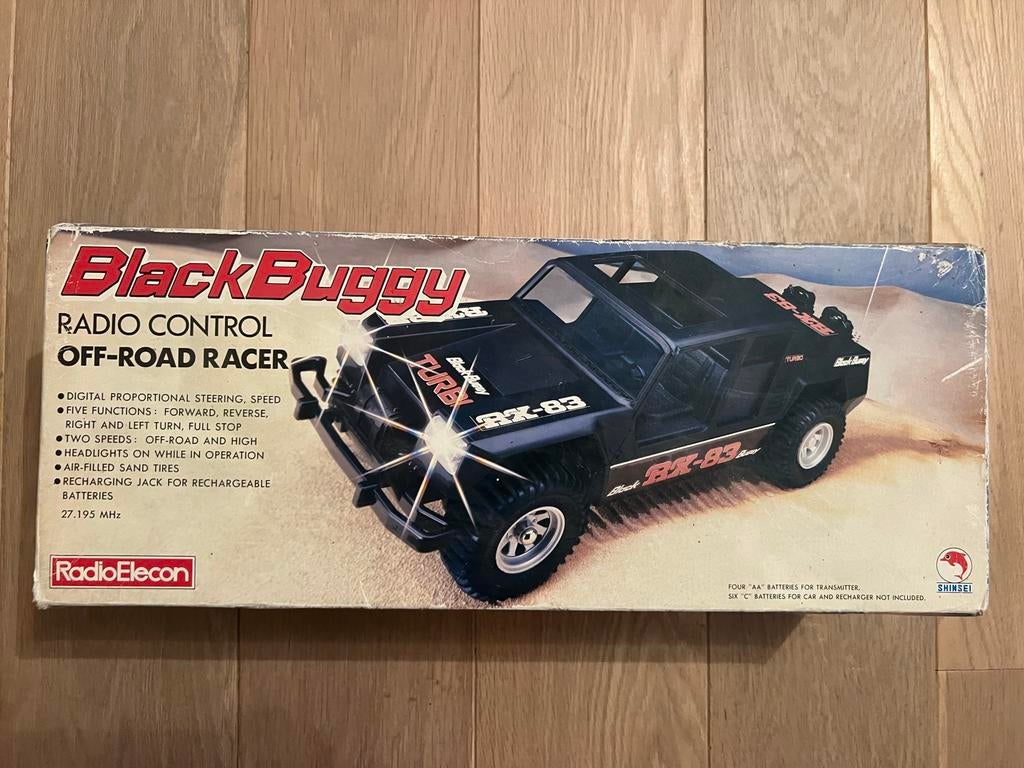 Shinsei - Black Buggy Radio control off-road racer, Enlèvement, Comme neuf
