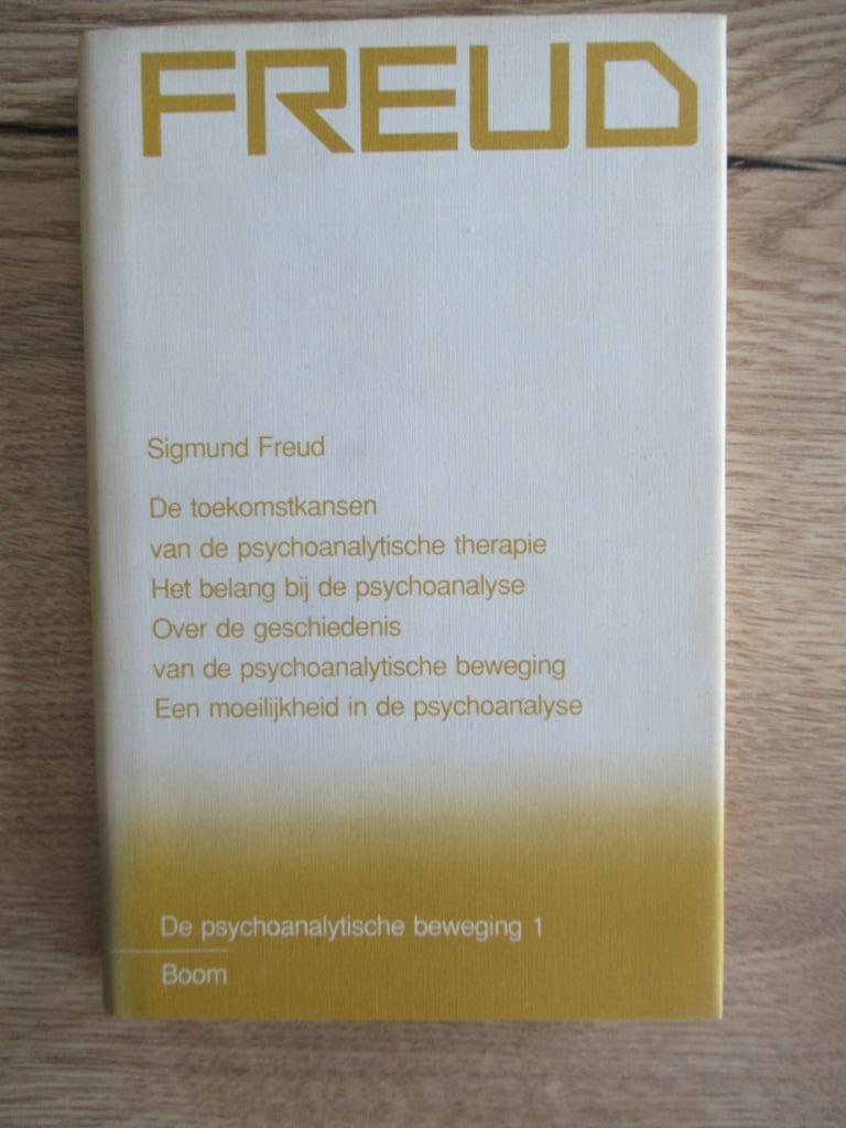 FREUD Sigmund, De toekomstkansen van de psychoanalyse en and, Boeken, Freud Sigmund, Ophalen of Verzenden, Zo goed als nieuw, Overige onderwerpen