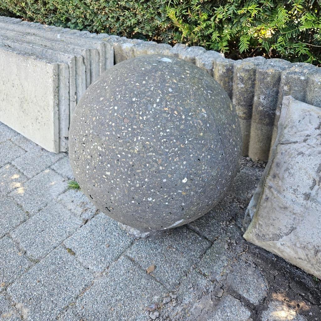 Fontein bol, tuinornament, Tuin en Terras, Ophalen, Gebruikt, Beton, Fontein