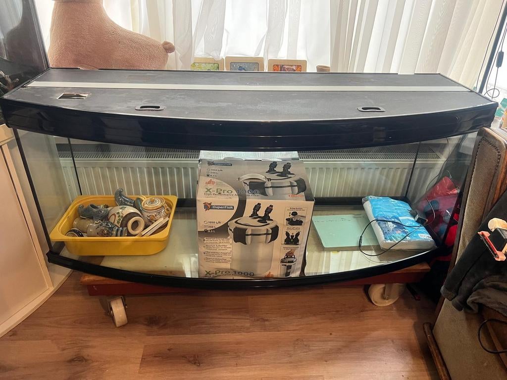 aguarium alles decoratie zand filter, Dieren en Toebehoren, Ophalen of Verzenden, Zo goed als nieuw