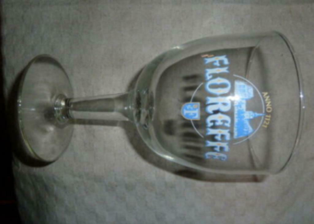 bier glas FLOREFFE Anno 1121 Brouwerij Lefebvre - Quenast, Verzamelen, Ophalen of Verzenden, Nieuw, Bierglas