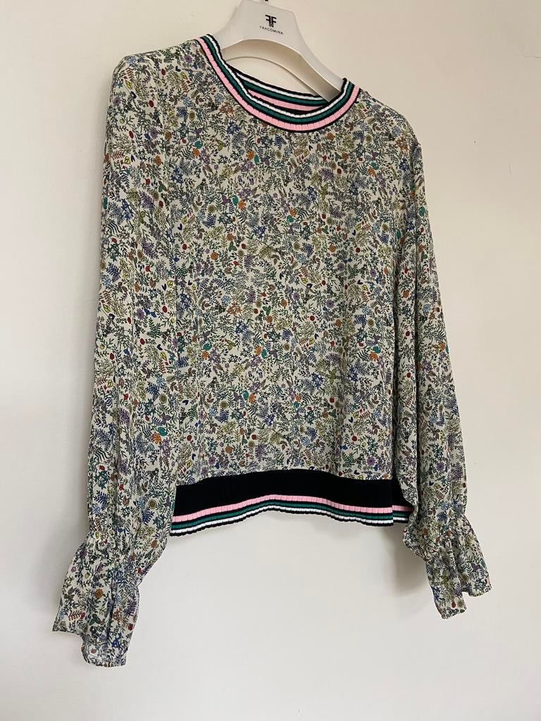 Blouse essentiel antwerp zijde, Ophalen of Verzenden