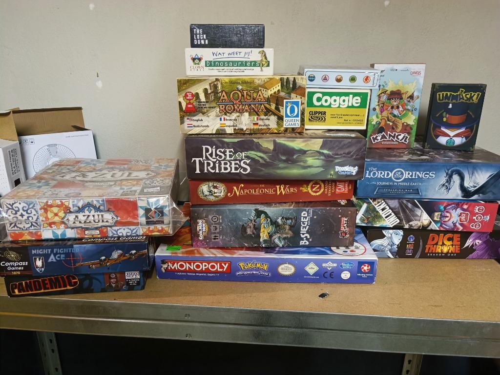 Bordspellen te koop, Ophalen of Verzenden, Gebruikt