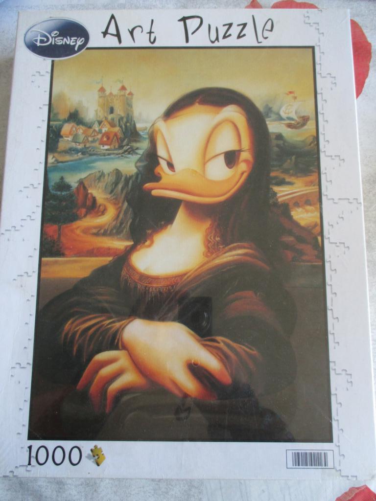 puzzel disney art 1000 nieuw, Enlèvement ou Envoi, 500 à 1500 pièces, Neuf, Puzzle