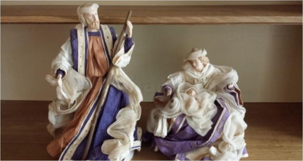 jozef en maria poppen, Diversen, Ophalen of Verzenden, Zo goed als nieuw