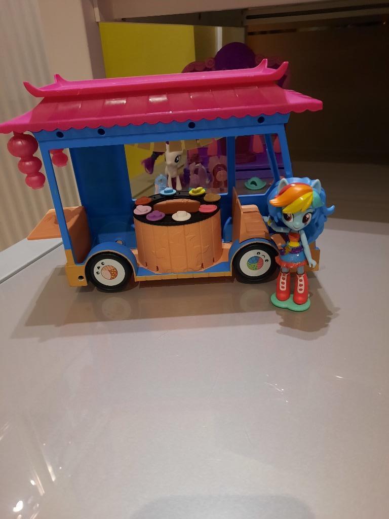 My little pony Equestria girls speelsets, Ophalen of Verzenden, Gebruikt