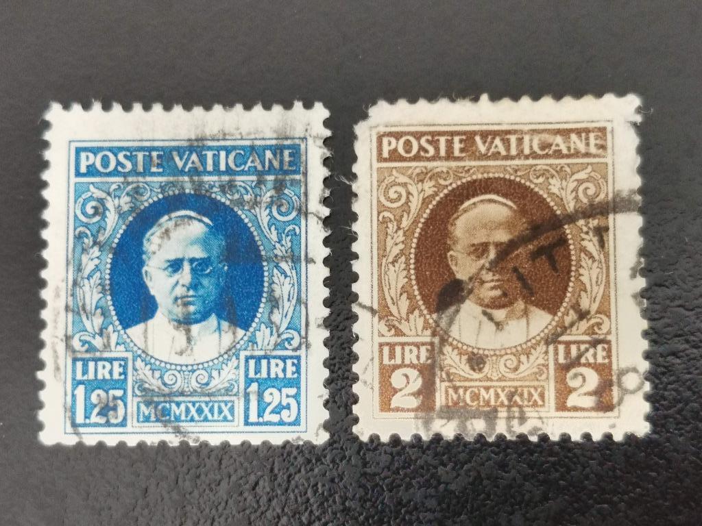 Vaticaanstad 1929 - Paus Pius XI, Postzegels en Munten, Ophalen of Verzenden, Gestempeld