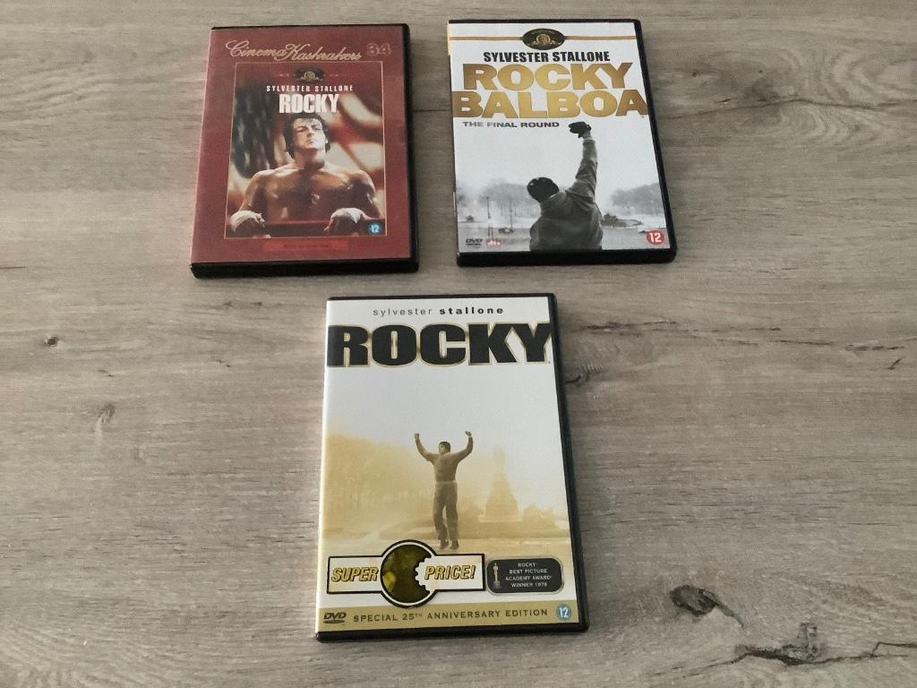 Rocky verschillende DVD'S (2001-2007), Cd's en Dvd's, Vanaf 12 jaar, Ophalen of Verzenden, Zo goed als nieuw, Actie