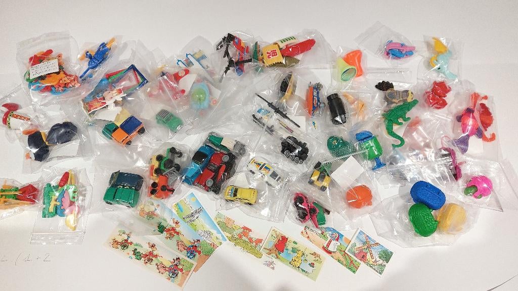 60 Kinder Surprise K95 année 1994 soit 25 cents pièces, Enlèvement ou Envoi, Comme neuf, Numéros K