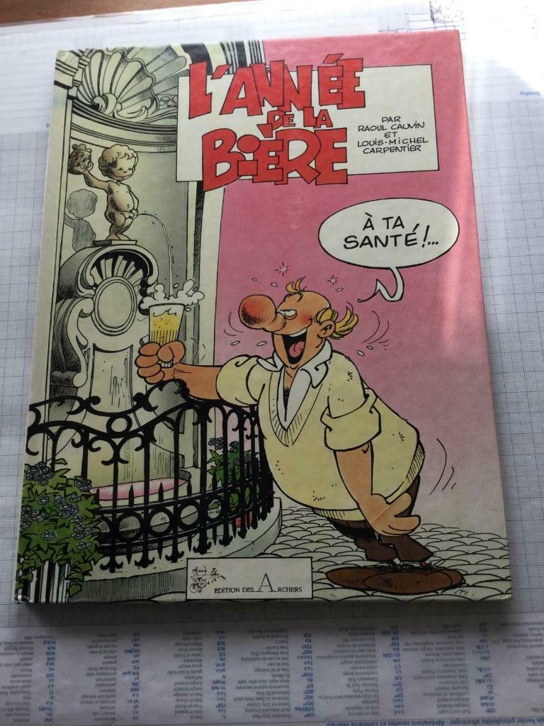 BD  L’ANNÉE DE LA BIÈRE ( Cauvin et Carpentier), Enlèvement ou Envoi, Comme neuf