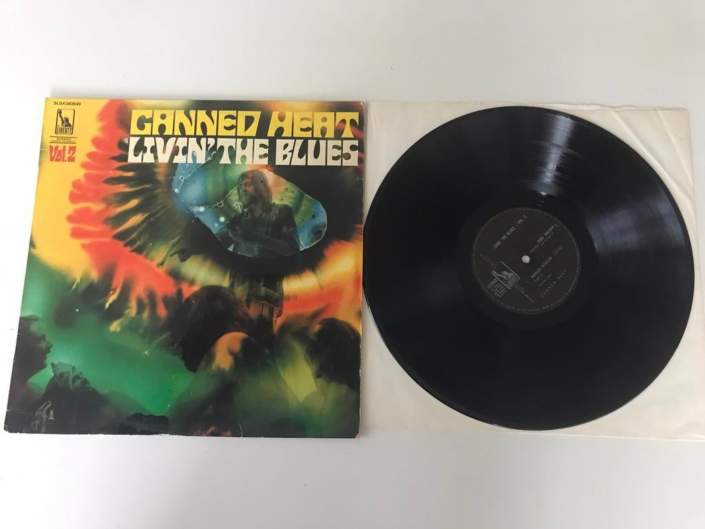 Lp Canned heat Livin’ the blues vol 2, Cd's en Dvd's, Ophalen of Verzenden