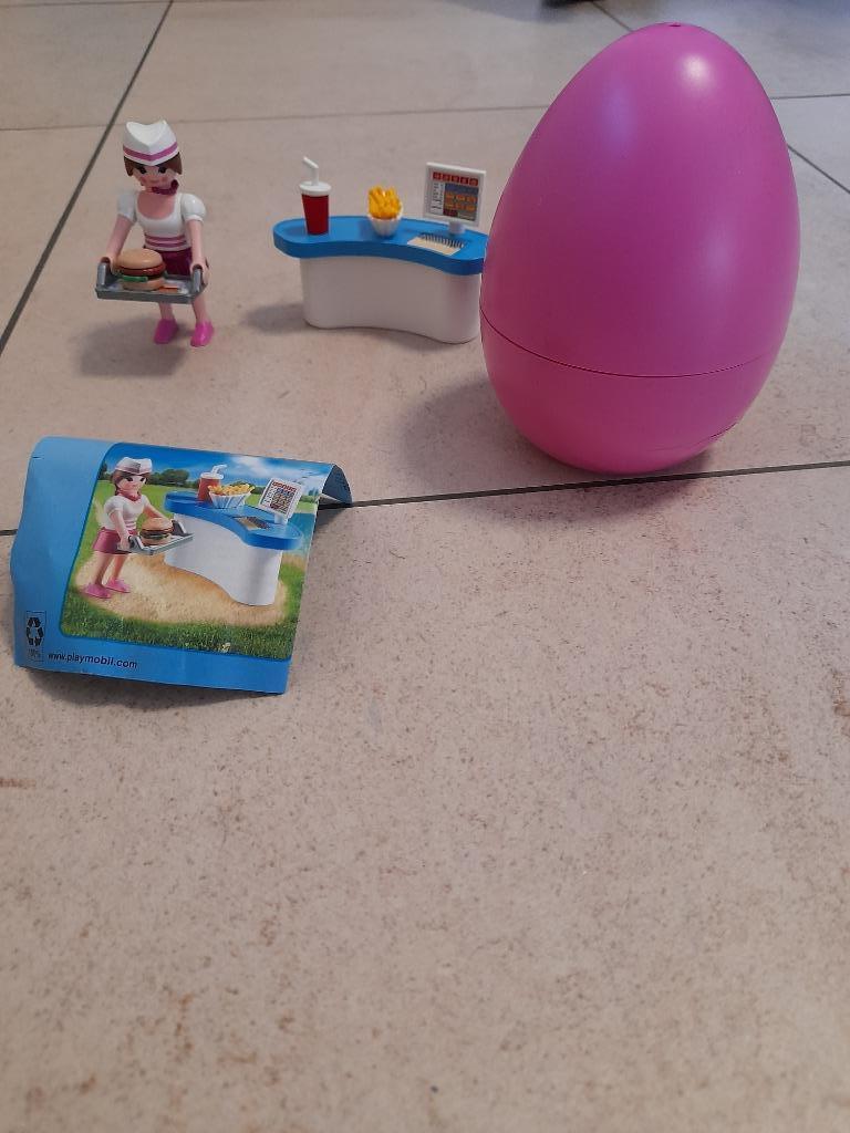 PLAYMOBIL Dienster met kassa - 70084, Ophalen of Verzenden, Zo goed als nieuw, Complete set