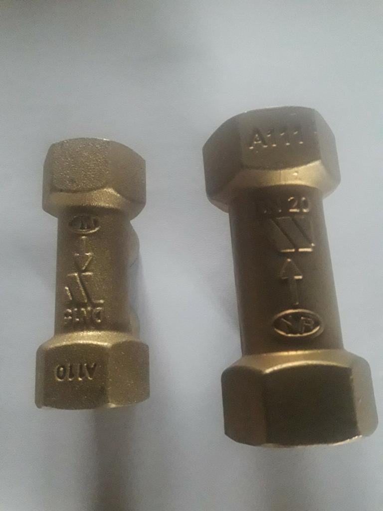 4 clapets anti-retour 1/2" et 3/4", Bricolage & Construction, Sanitaire, Enlèvement ou Envoi, Neuf