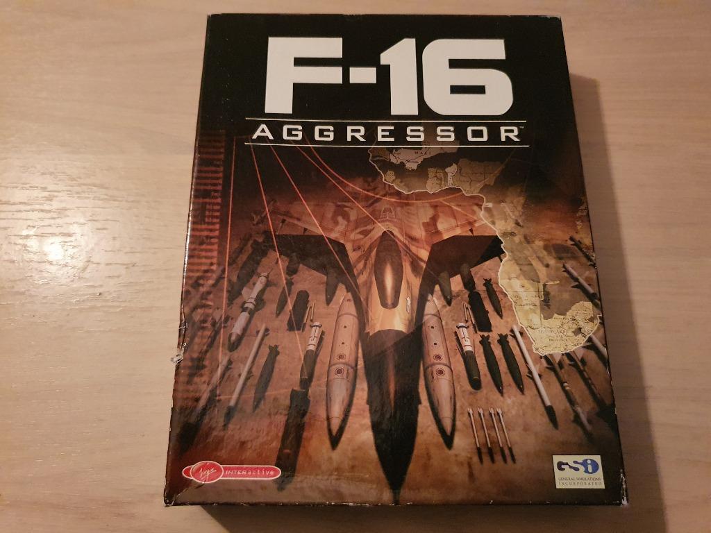 F-16 agressor pc-spel voor pc, Avontuur en Actie, Eén computer, Ophalen of Verzenden, 2 spelers