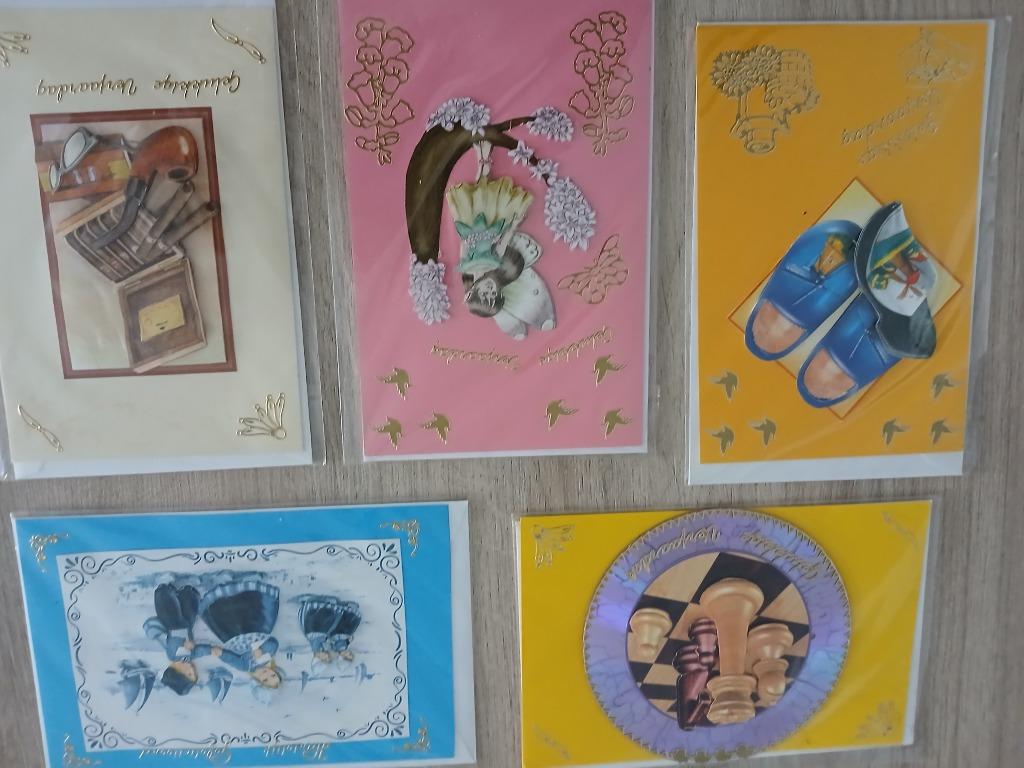Lot de 10 cartes de vœux avec couverture (set 4), Enlèvement ou Envoi, Neuf