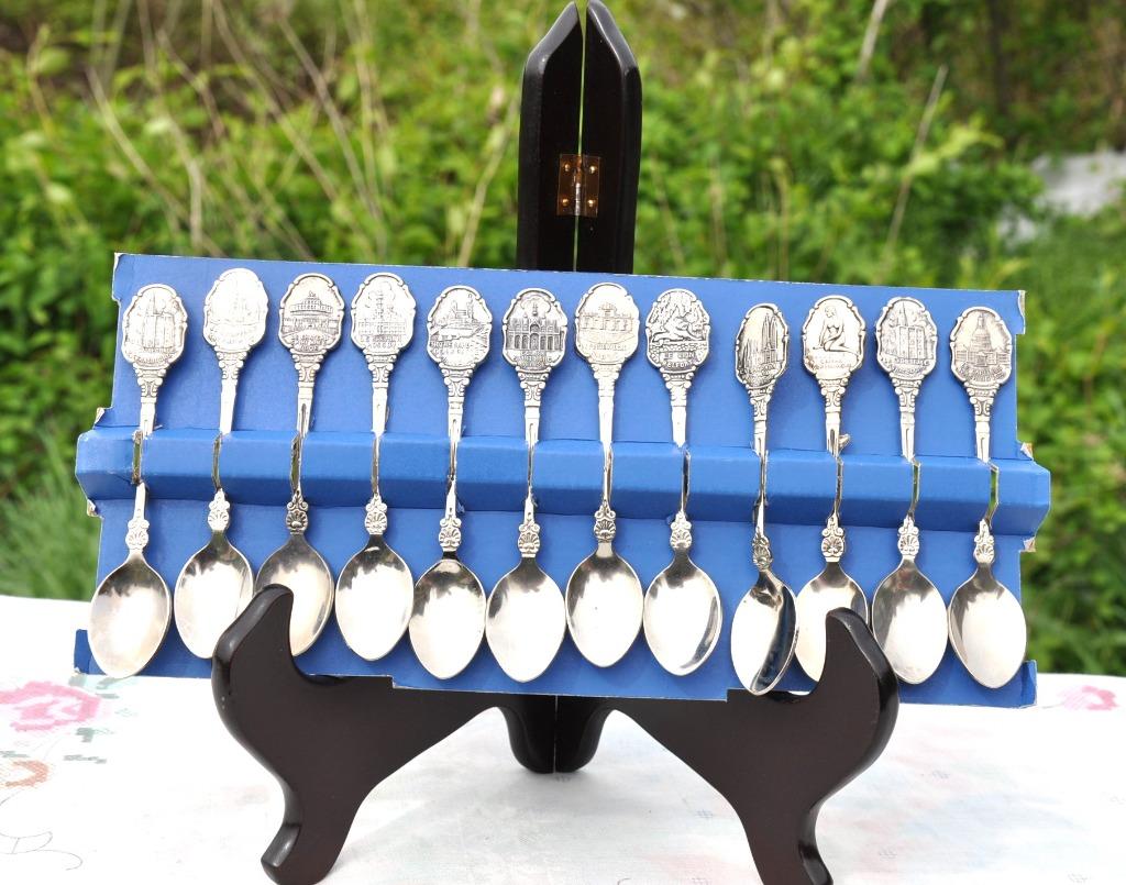 ensemble de 12 cuillères a café de collection, Ophalen of Verzenden, Zo goed als nieuw