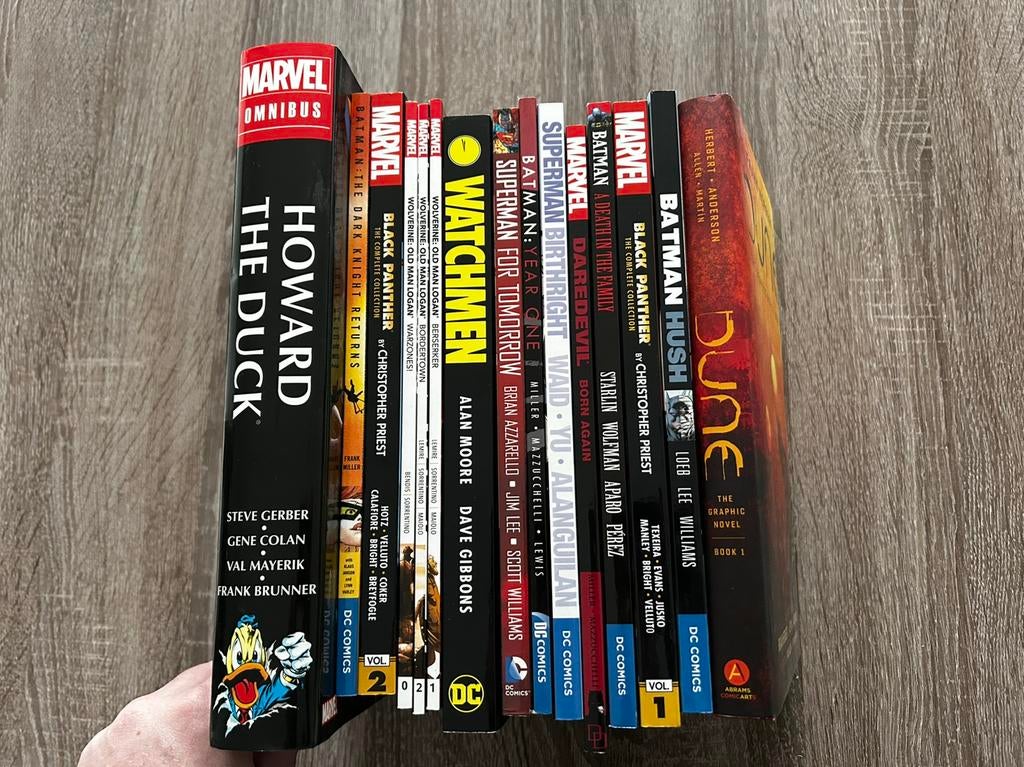 Marvel/DC/andere comics en graphic novels, Ophalen, Zo goed als nieuw