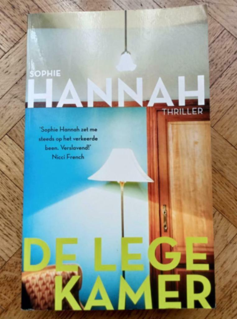 Sophie Hannah: De lege kamer, Ophalen of Verzenden, Gelezen