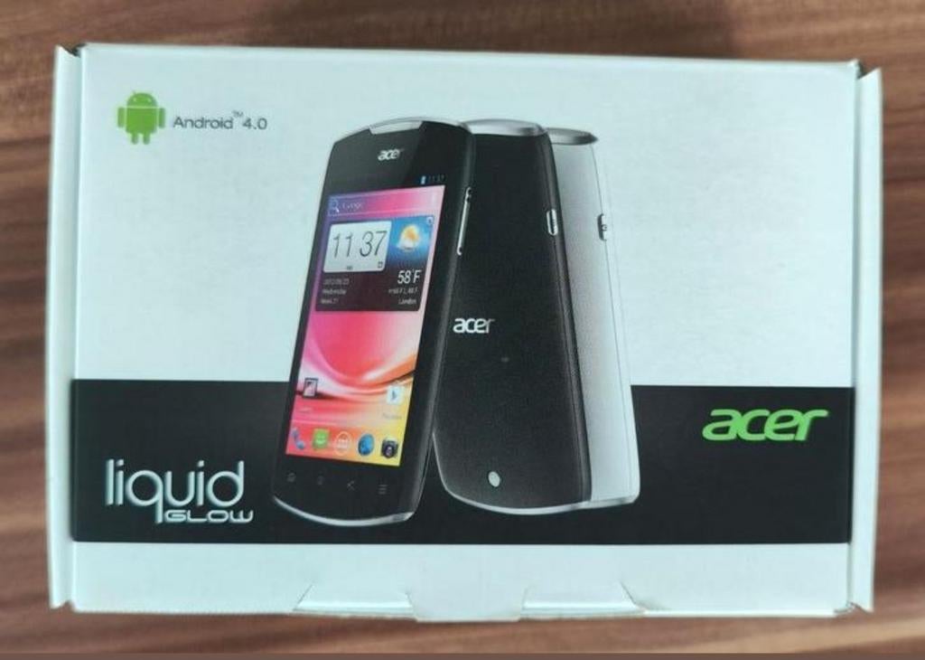 AcerLiquid Glow E330 (zwart), Overige modellen, 3 tot 6 megapixel, Ophalen of Verzenden, Zo goed als nieuw