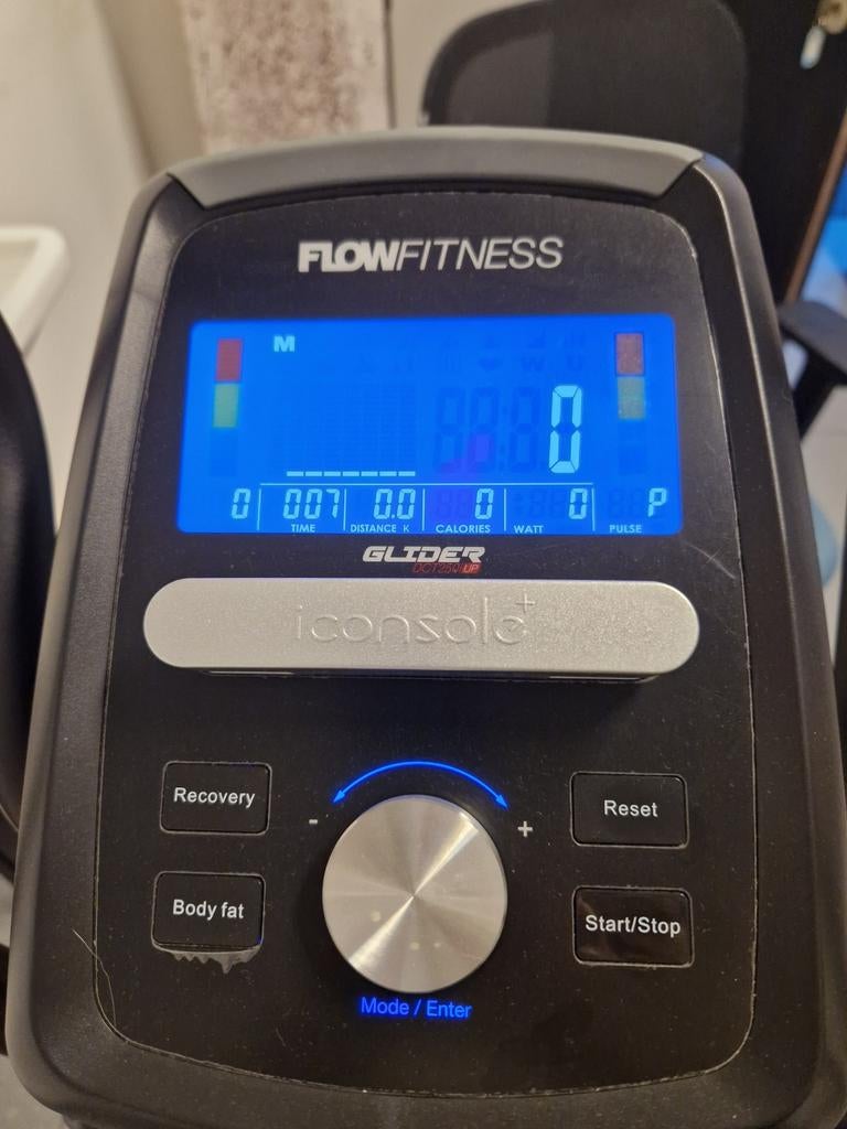 Flowfitness Glider DC250 iconsole - Crosstrainer, Ophalen, Benen, Zo goed als nieuw, Crosstrainer