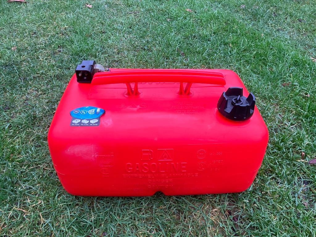 benzinetank Mercury Quicksilver 25L buitenboord, Watersport en Boten, Ophalen, Zo goed als nieuw