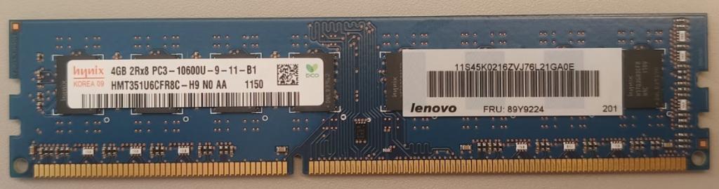 4GB DDR3 RAM geheugen voor desktop, Computers en Software, RAM geheugen, Gebruikt, DDR3, Ophalen of Verzenden, Desktop