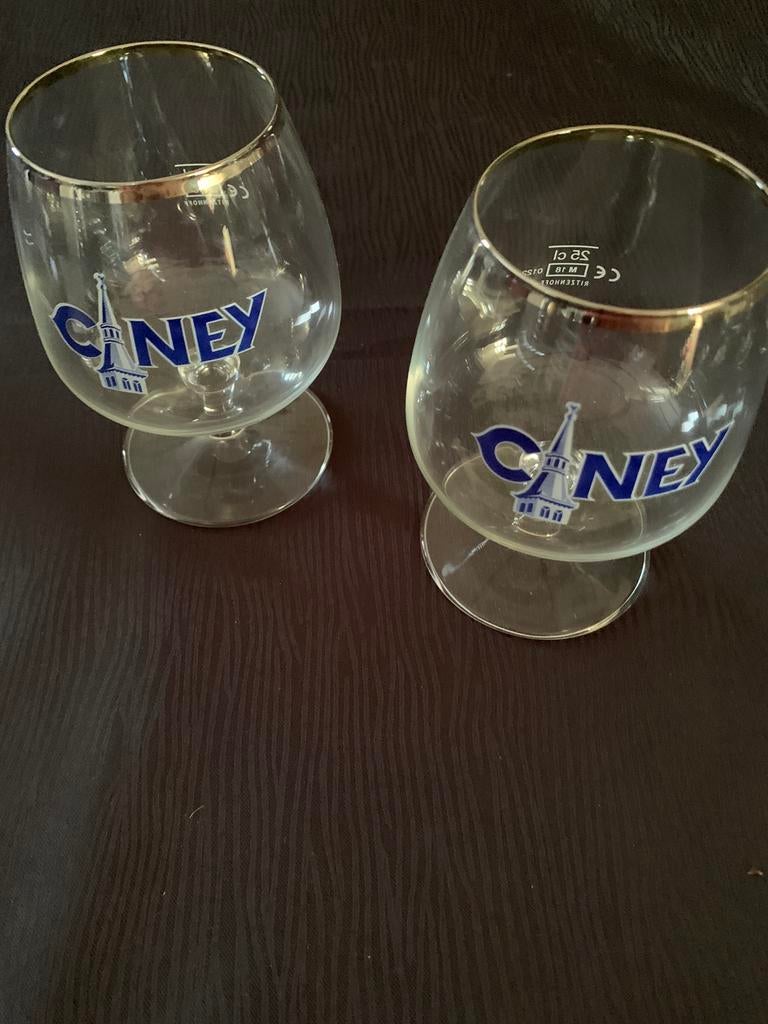 2 Ciney bier glazen, Ophalen of Verzenden, Nieuw