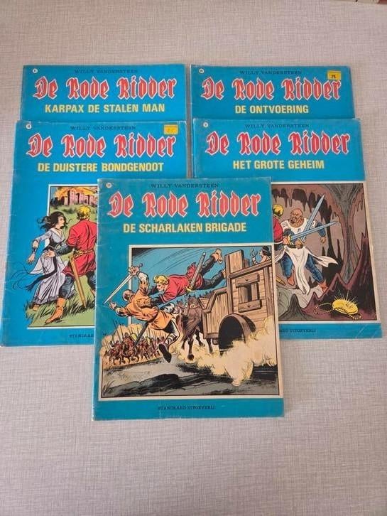 5 x The Red Knight, 1ère édition., Livres, BD, Comme neuf, Plusieurs BD, Enlèvement ou Envoi