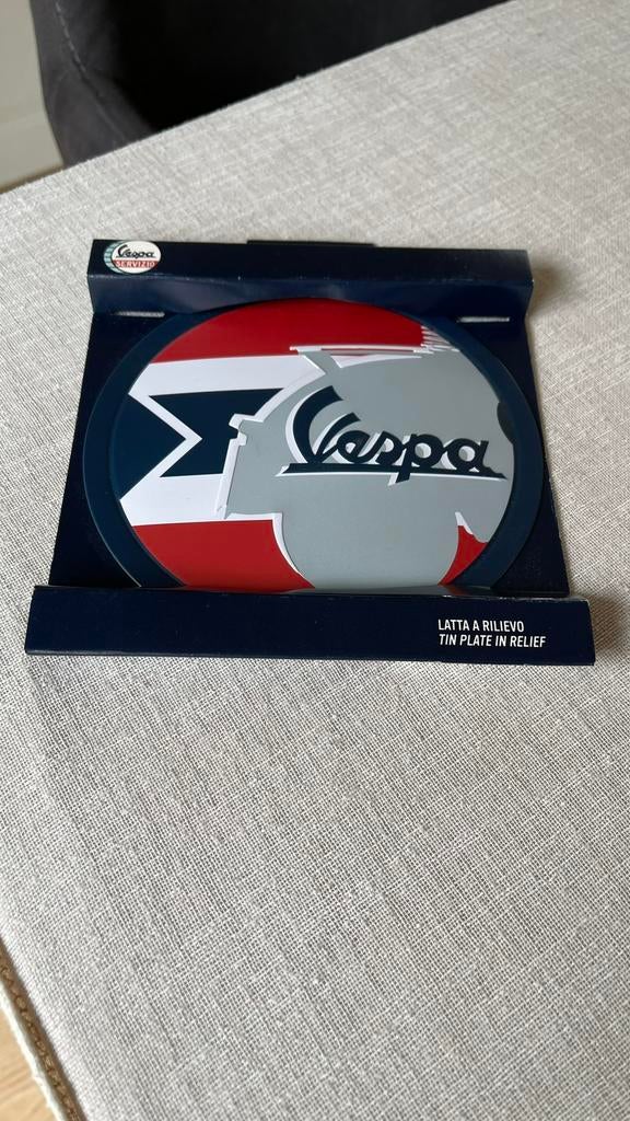 Vespa bordje., Ophalen of Verzenden, Nieuw, Reclamebord