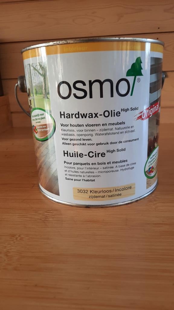 OSMO 3032 wasolie, Ophalen