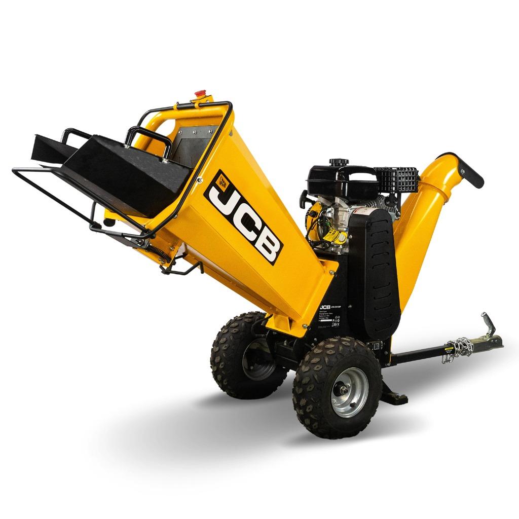 Déchiqueteuse à bois JCB-CH75100P 10 cm ! Pétrole, Enlèvement, Comme neuf, Essence, JCB