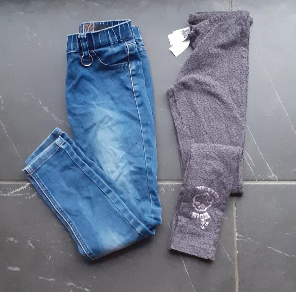 Broeken meisjes maat 134. 1 euro stuk, Ophalen of Verzenden, Gebruikt
