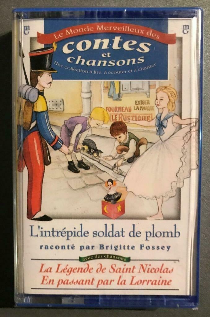 Cassette audio L'intrépide soldat de plomb raconté par B.F, Enlèvement ou Envoi, Enfants et Jeunesse, 1 cassette audio, Originale