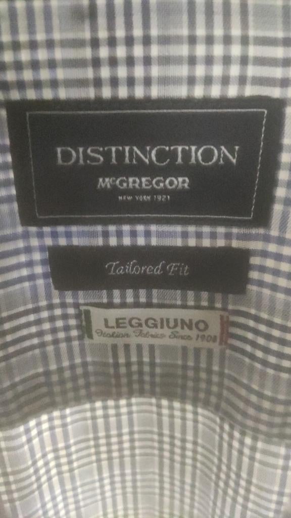 COUPE AJUSTÉE DISTINCTION MCGREGOR, LEGGIUNO, taille 42, Enlèvement ou Envoi, Comme neuf