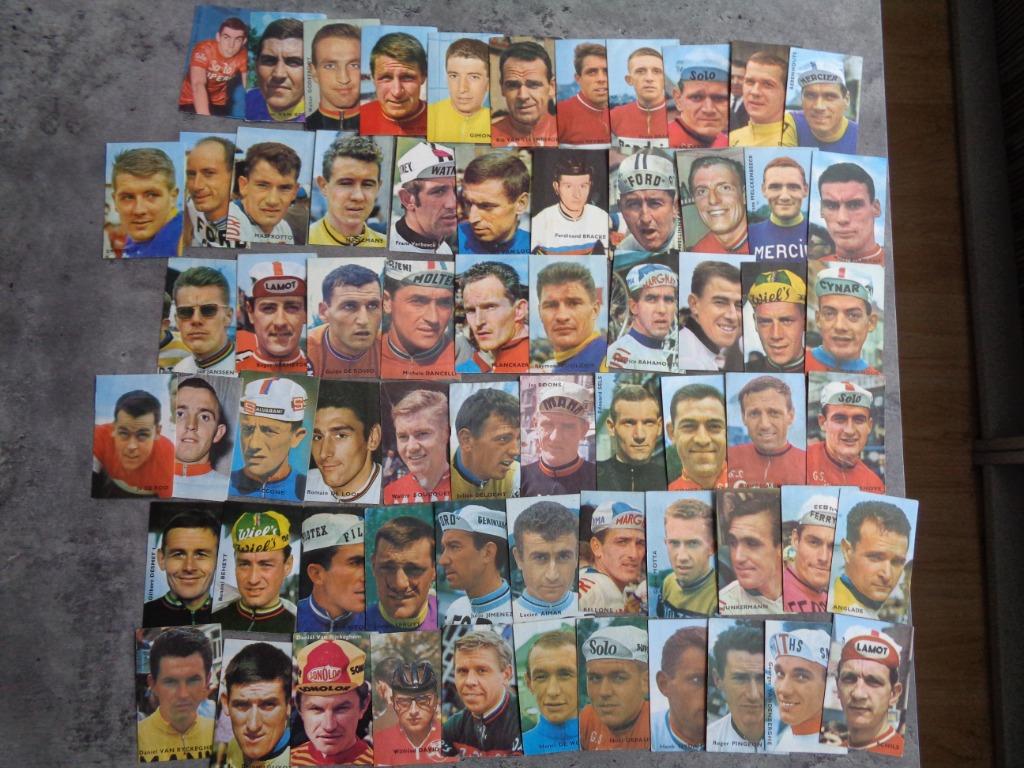 CYCLISTES IMPRIME CHROMO'S MILIEU 60S ** 66X, Enlèvement ou Envoi