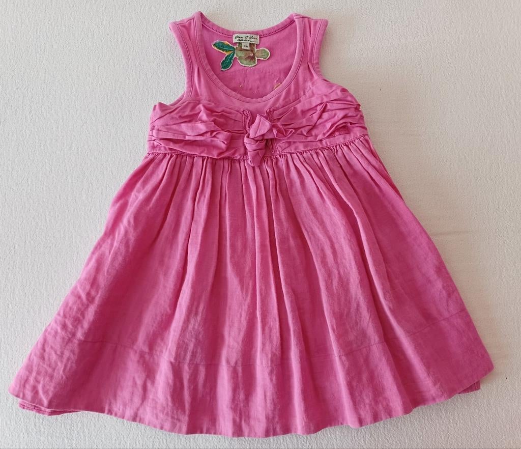 Roze feestelijk kleedje 98 / 3 jaar Eliane et Lena, Kinderen en Baby's, Kinderkleding | Maat 104, Ophalen of Verzenden