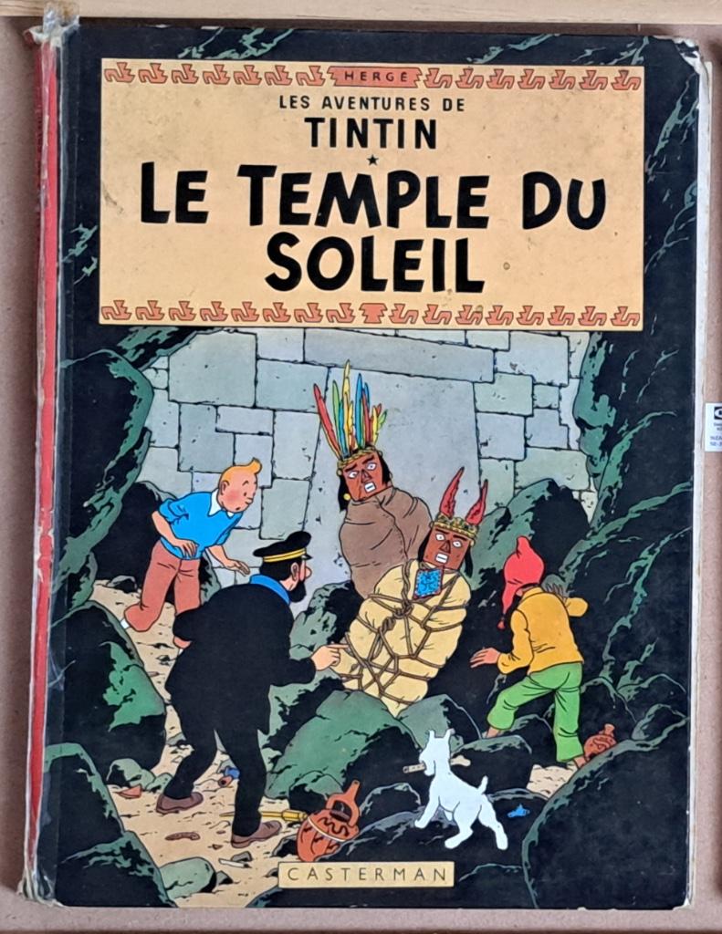 TINTIN - Temple du soleil - B38 - 1968, Enlèvement ou Envoi, Une BD, Utilisé, Hergé