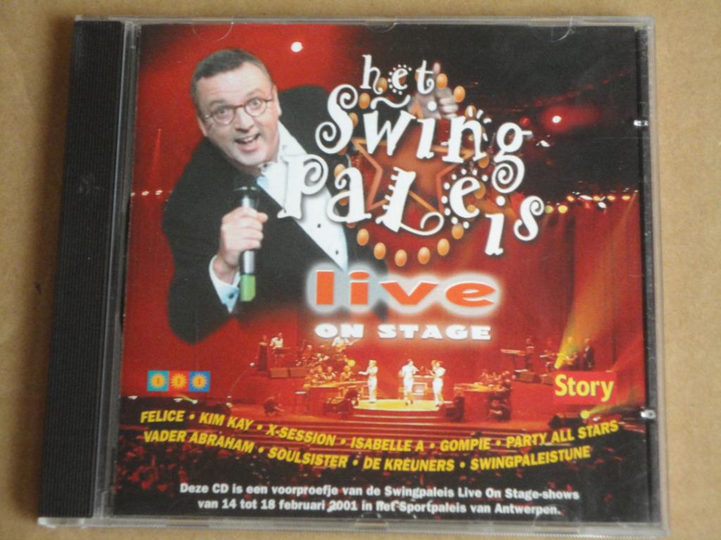 CD Swingpaleis Live On Stage 2001 - ISABELLE A/X-SESSION...., Cd's en Dvd's, Cd's | Verzamelalbums, Ophalen of Verzenden