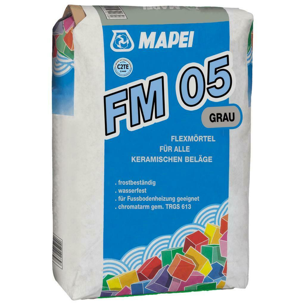 Mapei flexlijm tegellijm 25kg grijs, Doe-het-zelf en Bouw, Ophalen of Verzenden
