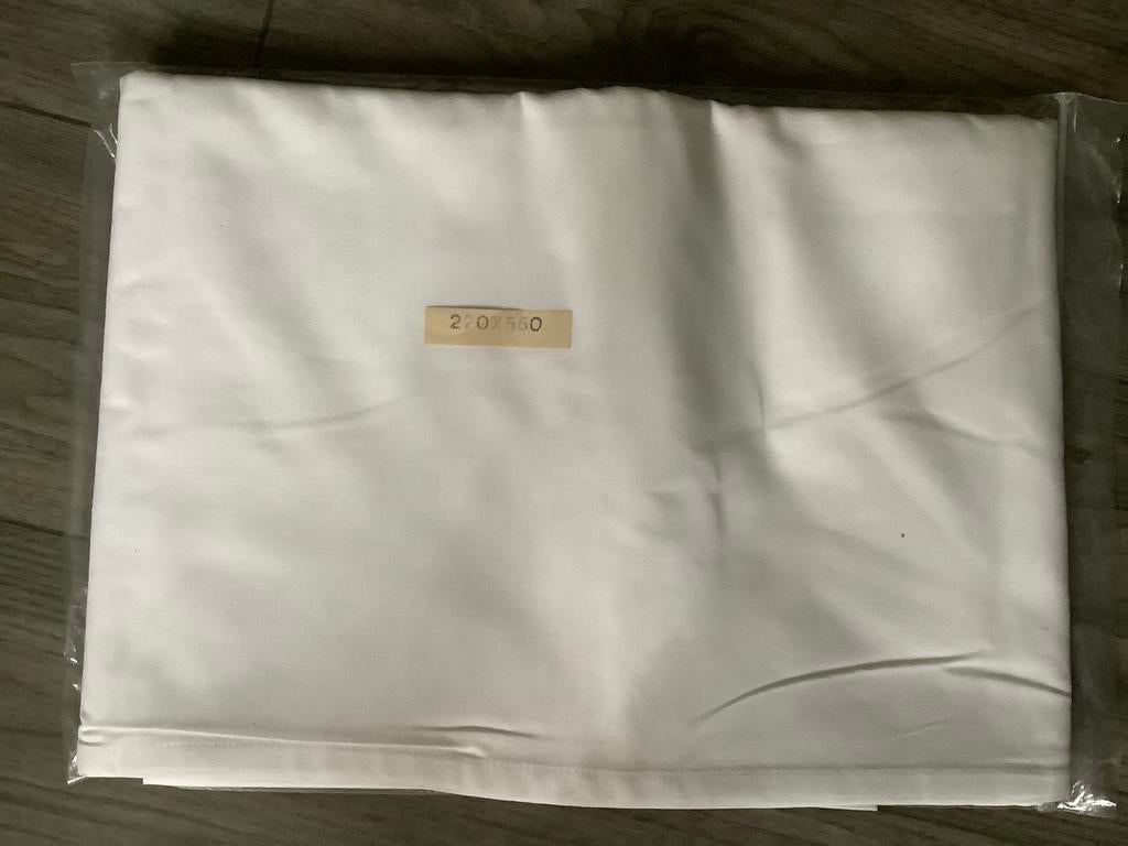 Drap 2 personnes, Neuf, Enlèvement, Autres types, Blanc