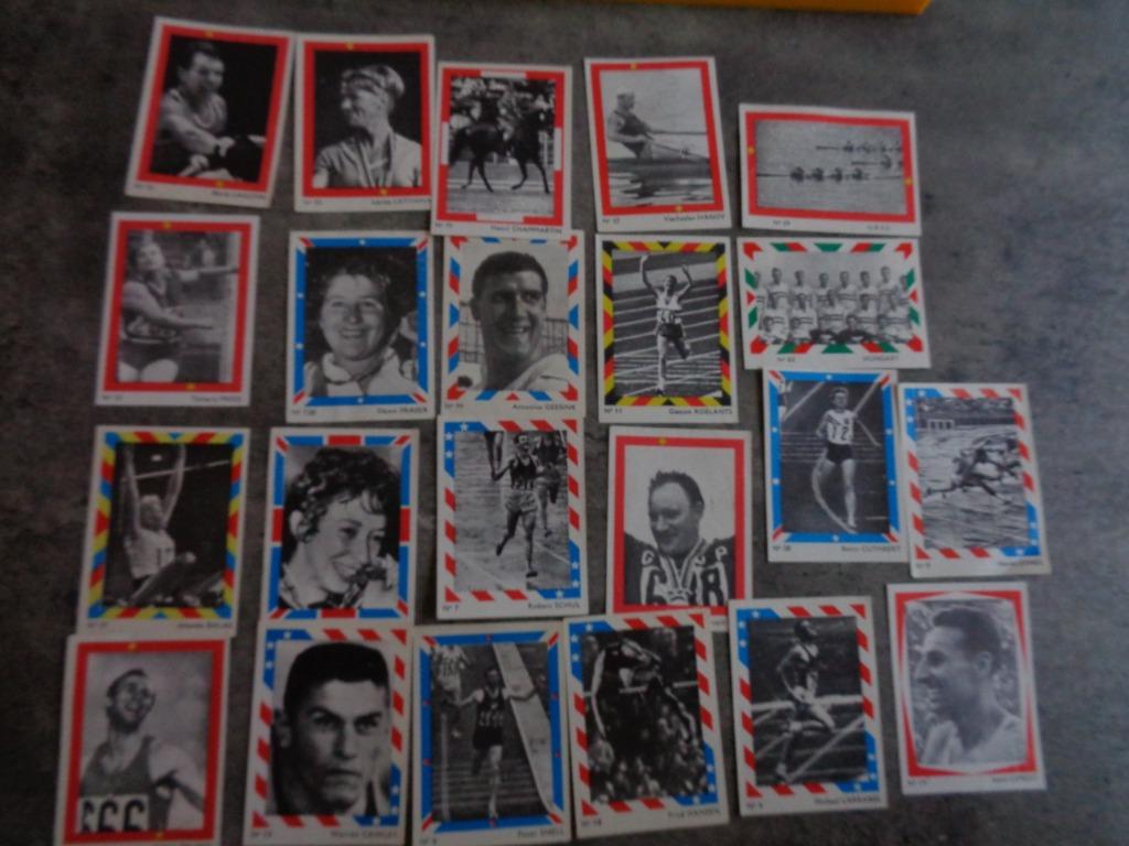 RIZLA  CHROMO s TOKYO 64 Jeux Olympiques 22x * édition, Envoi
