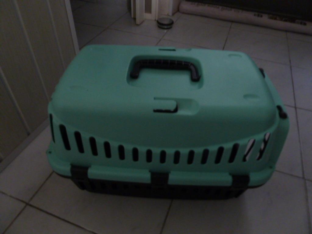 Cage de transport pour petit chien ou chat dim. int 38x20cm, Animaux & Accessoires, Enlèvement, Neuf