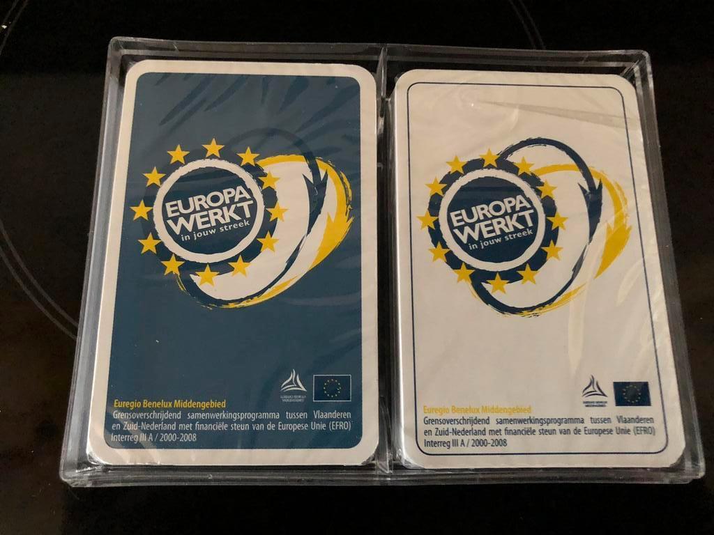 SPEELKAARTEN europa werkt EFRO, Enlèvement ou Envoi, Neuf