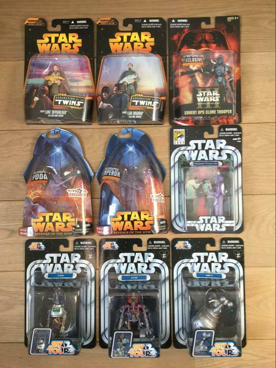 Star wars exclusives on MINT card, Enlèvement ou Envoi, Neuf, Figurine