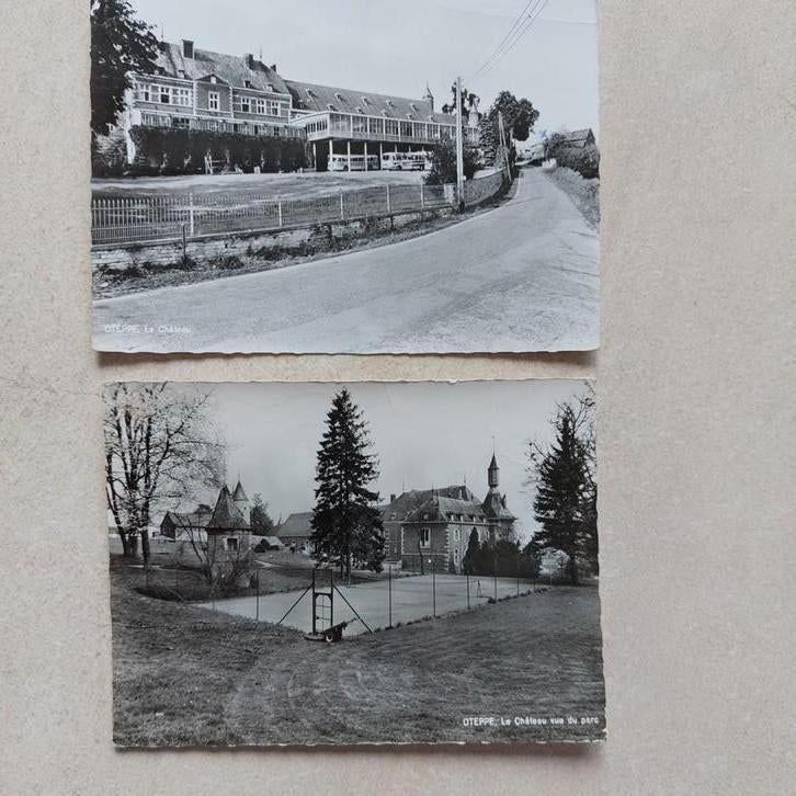 2 oude postkaarten van  Oteppe, Ophalen of Verzenden