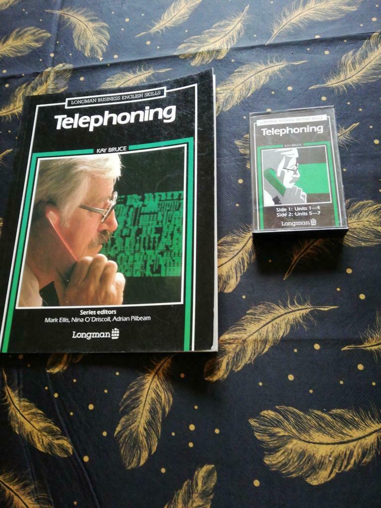 Telephoning. Longman. + cassette audio., Enlèvement ou Envoi, Comme neuf