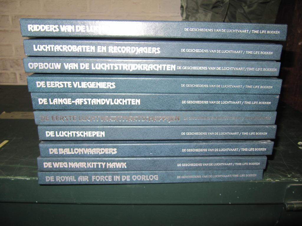 L'histoire de l'aviation - série de livres, Enlèvement ou Envoi, Comme neuf, Livre ou Revue