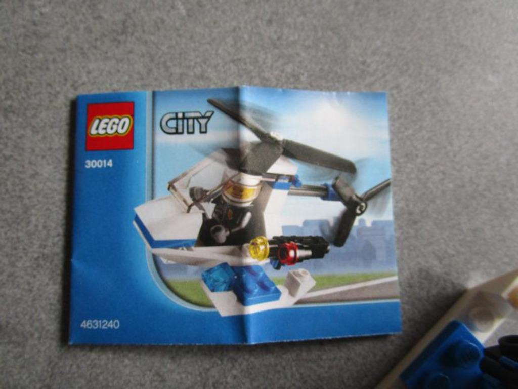 LEGO City helikopter 30014, Ophalen of Verzenden, Zo goed als nieuw, Complete set, Lego