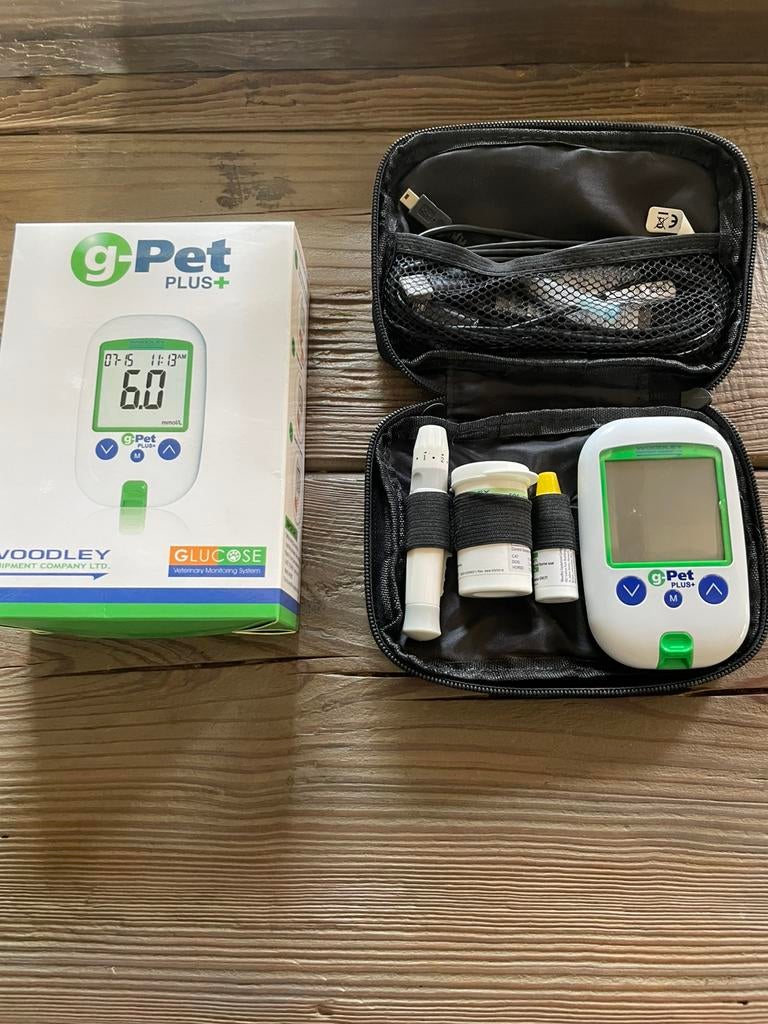 Lecteur de glycémie G pet plus + pour chien ou chat, Enlèvement, Utilisé