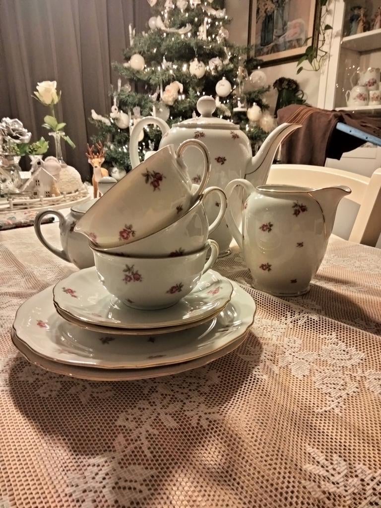 6 personnes Vaisselle en porcelaine Bavaria, Enlèvement ou Envoi